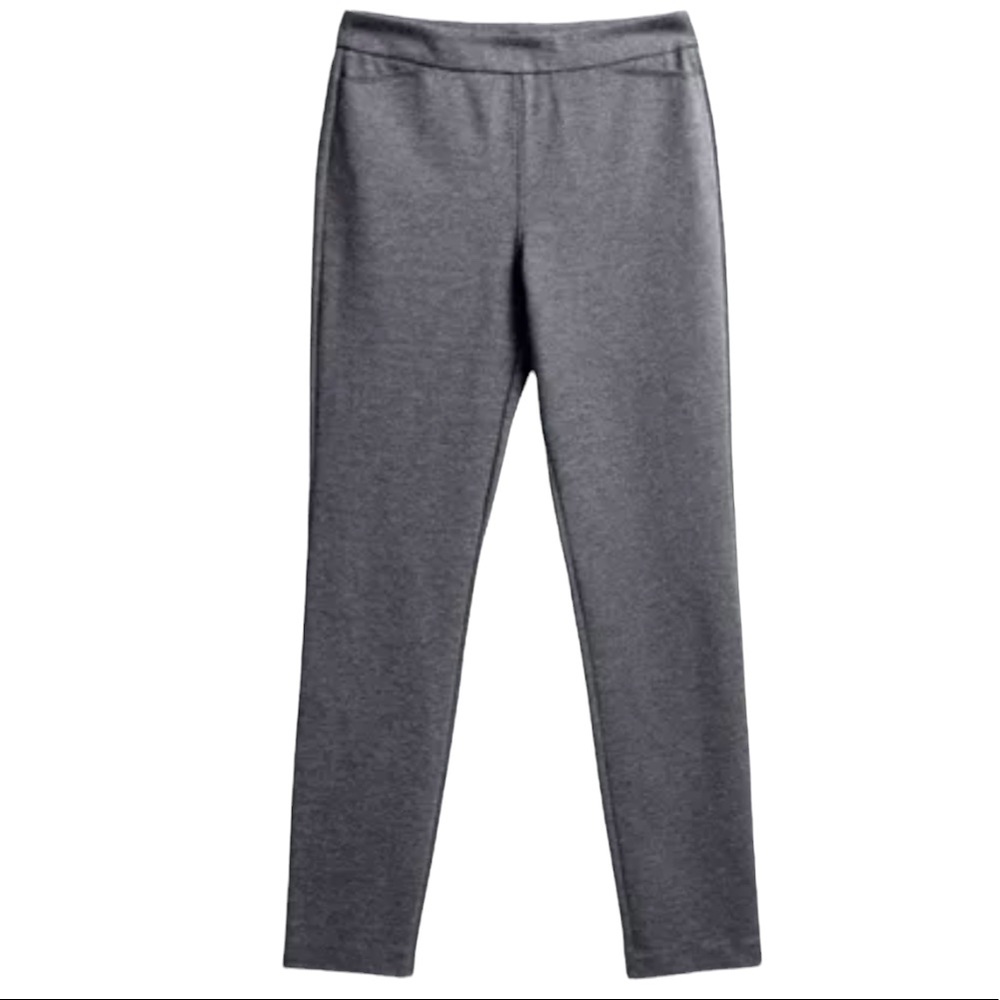 Ministry of Supply Women’s Fusion Straight Leg Pant Charcoal Heather Size M
